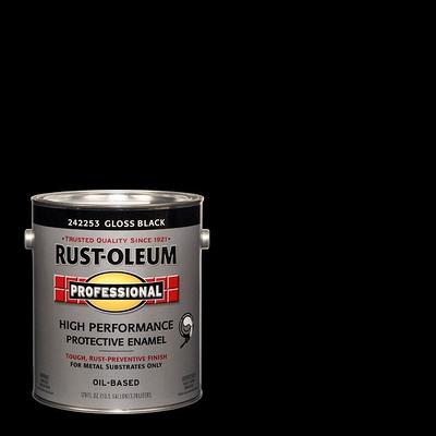 1 gal. High Performance Protective Enamel Gloss Dark Brown Oil-Based  Interior/Exterior Industrial Paint (2-Pack)