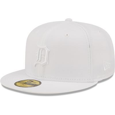 Detroit Tigers New Era Optic 59FIFTY Fitted Hat - White/Navy