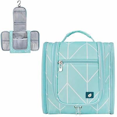 PAVILIA Toiletry Bag Travel Bag for Women Men, Hanging Cosmetic Organizer,  Water Resistant Makeup Bag for Accessories Toiletries, Large Travel  Essentials Kit (Teal Chevron) - Yahoo Shopping