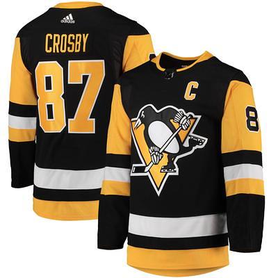 Men's Pittsburgh Penguins Sidney Crosby Fanatics Branded Home Breakaway  Jersey - Black