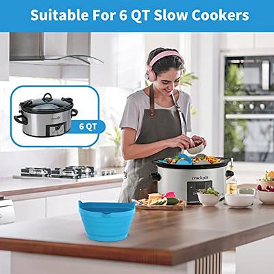 Crockpot 7-Quart Cook and Carry Programmable Slow Cooker, Grey - Yahoo  Shopping