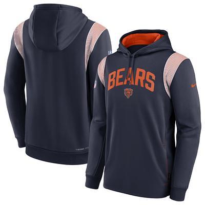 Youth Navy Chicago Bears Space-Dye Pullover Hoodie