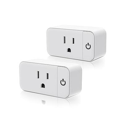 Govee Smart Plug 15A, WiFi Bluetooth Outlet 1 Pack Work with Alexa and  Google Assistant, WiFi Plugs with Multiple Timers, Govee Home APP Group  Control Remotely, No Hub Required, ETL&FCC Certified: 