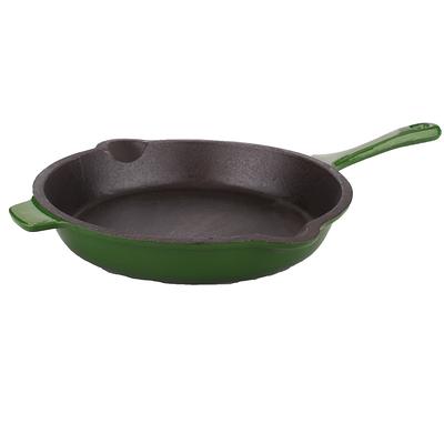 Oster Castaway 10 Square Cast Iron Grill Pan with Pouring Spouts