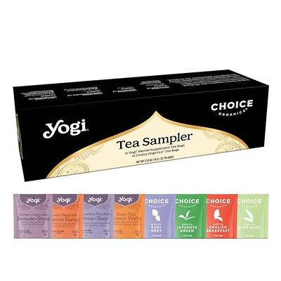 Yogi Tea Favorites Tea Variety Pack - 16 Tea Bags per Pack (6 Packs) -  Organic Tea Gift Box - Includes Sweet Tangerine Positive Energy Tea, Honey