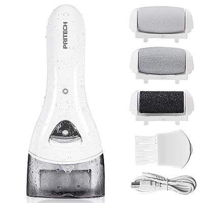 Glass Callus Remover for Feet, Glass Foot File, Foot Scrubber Dead Skin  Remover, 2 in-1 Nano Crystal Glass Foot File, Wet and Dry Foot Callus Remover  Foot Care Pedicure Tool 17.5x5.8cm 