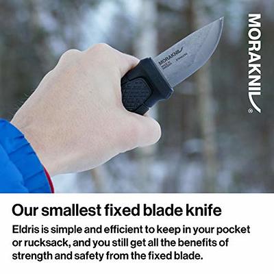 Morakniv Eldris Pocket-Size Fixed-Blade Knife With Stainless Steel Blade  and Sheath, 2.3 Inch,Black - Yahoo Shopping