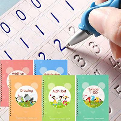 NEW GROOVD MAGIC Copybook Grooved Children's Handwriting Set Book