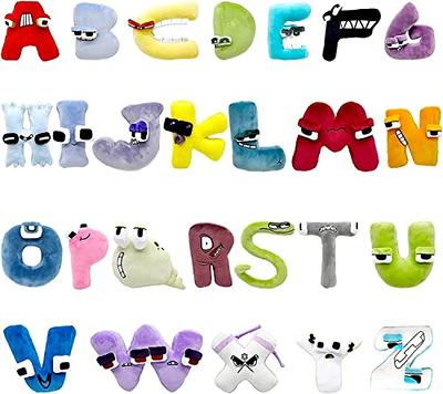 Alphabet Lore Plush Toys N, Soft Pillow Decoration Stuffed Animals,  Suitable for Christmas Valentine's Day Birthday Gifts 
