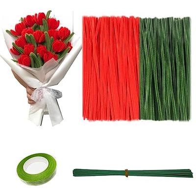 Craft Supplies Bulk, Various Colors Chenille Stems Set For DIY Art Crafts  For Toys 