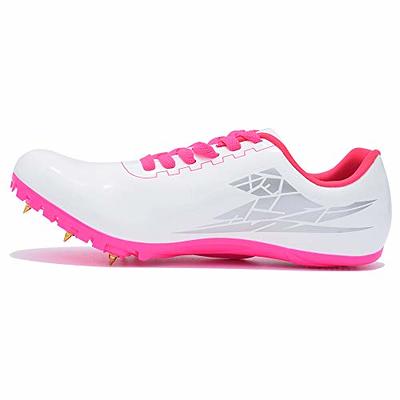 THESTRON Unisex Track Spikes Running Sprint Shoes Track & Field Shoes for  Men Women Kids Cool Racing Running Sneakers