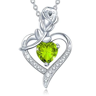 Charming Girl Sterling Silver Flower Heart Locket Necklace