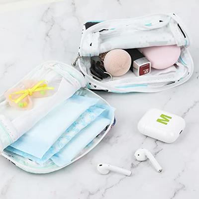 Sanitary Napkin Storage Bag, Menstrual Pad Bag with Zipper, Napkin Storage  for Purse, First Period Kit for Teens Girls, Storing Sanitary Pads for