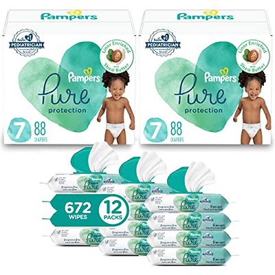 Pampers Pure Protection Diapers Size 4, 88 Count - 88 ea