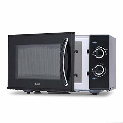 Commercial Chef 1.3 Cu. ft. 1000-Watt Countertop Microwave Oven Stainless Steel