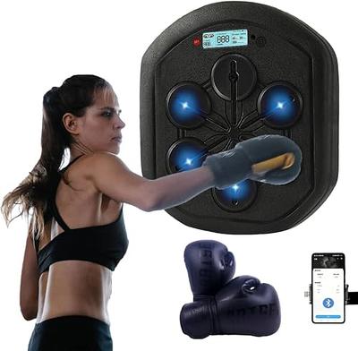 Boxing machine Electronic Boxing Machine Liteboxer Wall Mounted Boxing  Workout, Smart Music Boxing Training Machine with Boxing Gloves Bluetooth