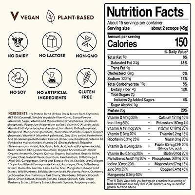 Plant-Based Protein 14-Travel Packs