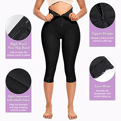 Compression Leggings High Waist Leg Shapers Women Tummy Slimming