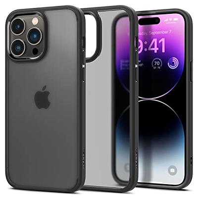 Spigen Ultra Hybrid Designed for iPhone 15 Pro Case (2023),  [Anti-Yellowing] [Military-Grade Protection] - Matte Black