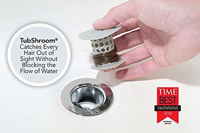  TubShroom Revolutionary Tub Drain Protector Hair  Catcher/Strainer/Snare, Blue : Tools & Home Improvement