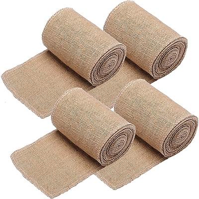 Wellco 63 in. x 50 ft. Gardening Burlap Roll - Natural Burlap Fabric for Weed Barrier, Tree Wrap Burlap, Rustic Party Decor