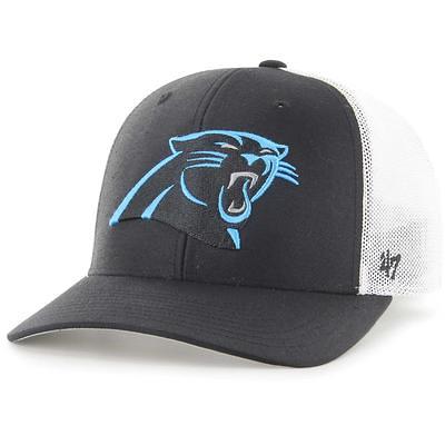 Men's '47 Gray Carolina Panthers Clean Up Adjustable Hat