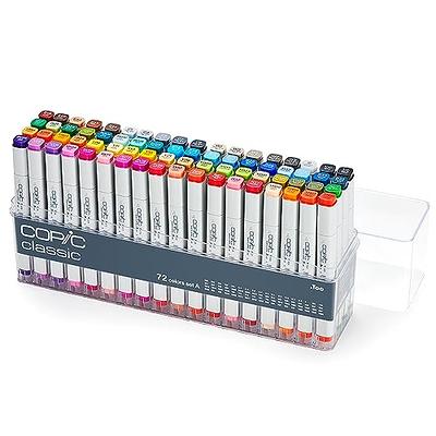 Y YOMA 120 Colors Alcohol Markers Dual Tip Markers Art Markers Set, Unique  Colors (1 Marker Case) Alcohol-based Ink, Fine & Chisel, White Penholder