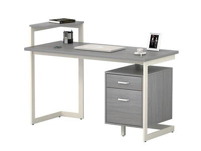 Realspace Halton 48 W Computer Desk White - Office Depot