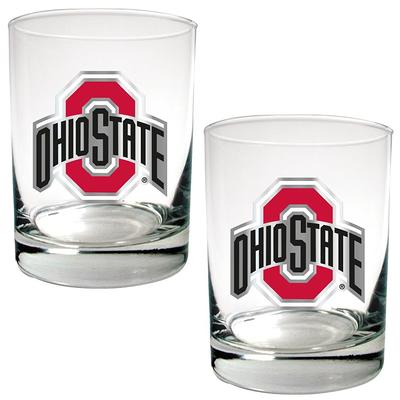 12oz. OHIO STATE ROCKS TUMBLER