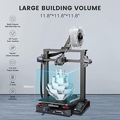 Creality 3D Printer Ender 3 S1 Plus with CR Touch Auto Leveling, Large  Printing Size 11.8*11.8*11.8in, High Precision Z-axis Double Screw,  Removable Build Plate, 4.3inch Touch Screen FDM 3D Printer - Yahoo