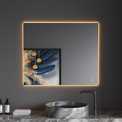 Keonjinn Large Vanity Mirror with Lights, 15 Replaceable Bulbs Hollywood  Makeup Mirror with 2 Replacement Bulbs, 3-Color Lights, Aluminum Metal  Frame