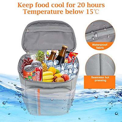 Cooler Backpack Insulated Waterproof 30 Cans, Large Leak Proof