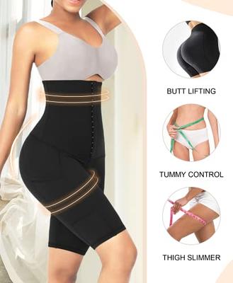 Women High Waisted Tummy Control Thigh Slimming Shapewear Shorts