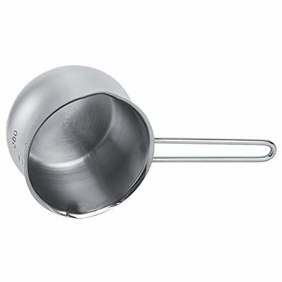 Small Milk Pan Stainless Steel Hot Milk Pot Mini Sauce Pot Butter Melting  Pot Chocolate Sugar Cheese Butter Melting Pot for Melting Coffee Tea Soup  Warming Boiling Milk Sauce Pasta - Yahoo