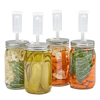  VITEVER 12 Pack, 8 OZ Thick Glass Jars with Bamboo Lids, Bulk  Clear Round for Making Candles, Empty Food Storage Containers for Spice,  Powder, Liquid : Home & Kitchen
