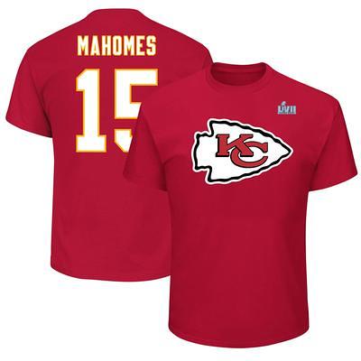 Patrick Mahomes Kansas City Chiefs Majestic Threads Super Bowl LVII Name &  Number Tri-Blend Short