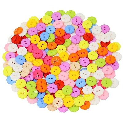 200PCS 2-Hole Heart-Shaped Wooden Buttons Decorative Buttons for Sewing  Scrapbooking Crafts 