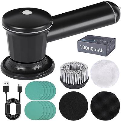 Cordless Car Buffer Polisher Up to 9 hours Ultra Endurance Variable Speed  Up to 15000 RPM