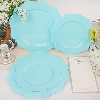 8.25 in. Salad Plate - Pastel Blue