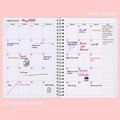  2024 Pink Weekly Planner: 2024 Weekly and Monthly Agenda. 52  Week January - December Schedule. Home & Office Calendar Diary. Minimalist  Design with Goals, Notes & To Do List. 8.5 x