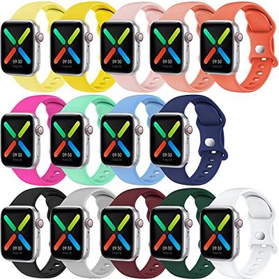  Silicone Magnetic Clasp Sports Band Compatible with Apple Watch  Band 42mm 44mm 45mm 49mm for Women Men Replacement Strap for iWatch Ultra  SE Series 8 7 6 5 4 3 2