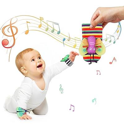 Foot Socks Wrist Rattles Set Newborn Toys Baby Boy Girl Brain