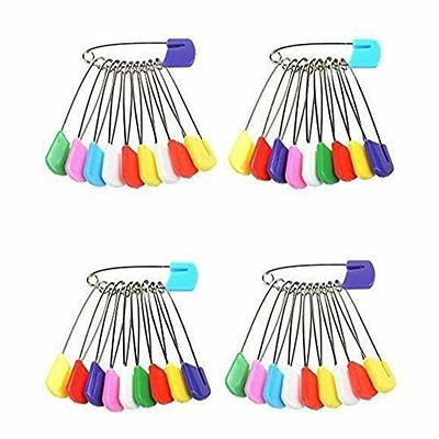 100 Pcs Diaper Pins, 2.2in Diaper Pins for Cloth Diapers Heavy Duty,  Stainless