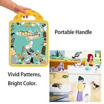 3D Puffy Sticker Play Set Kids, Reusable Puffy Stickers Vehicles Animals  Pet Sticker for Toddlers, Removable and Reusable Puffy Sticker for Boys  Girls, Window Clings Decals Stickers for Kids - Yahoo Shopping