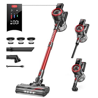 Cordless Vacuum Cleaner with 33kpa 450W Brushless Touch Display Stick  Vacuum for Carpet Pet Hair Hard/wood Floor Honiture