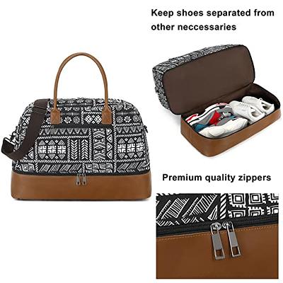 CAMTOP Weekender Travel Bag for Women Ladies Overnight Carry On