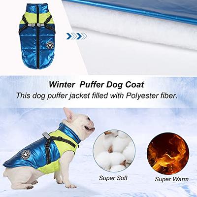 Winter Dog Puffer Jacket Windproof Warm Quilted Jacket Coat for