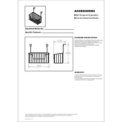 MaraFansie Wall Wire Baskets Adhesive Basket Hanging Kitchen Baskets No  Drilling for Cabinet & Pantry Organization and Kitchen, Bathroom, Bedroom  Storage, 4 Pack, White - Yahoo Shopping