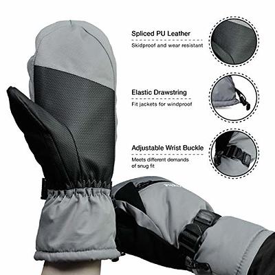 PHRIXUS Ski Mittens for Men & Women Winter Snow Mitts Touch Screen