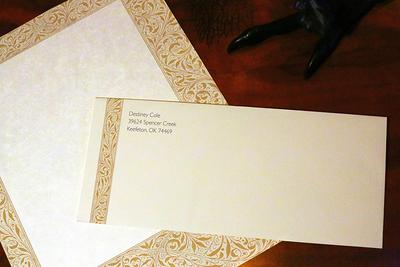 Letter Writing & Personalized Stationary